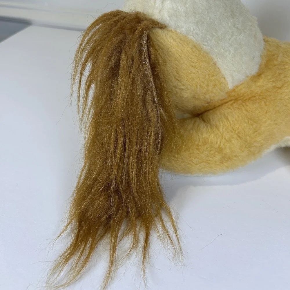 VTG 1960s Disney Lady & The Tramp Plush Sleeping California Stuffed Toys  USA